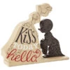 Hallmark Disney Snow White Kiss Today Hello Quote Sign Figurine