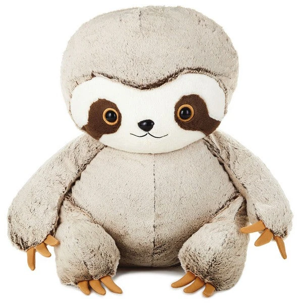 Hallmark Light Brown Baby Sloth Stuffed Animal Jumbo Size 20" 1 Hallmark Light Brown Baby Sloth Stuffed Animal Jumbo Size 20"