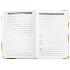 Hallmark Gold Polka Dots Address Book 5 Hallmark Gold Polka Dots Address Book -Hallmark 0001ADD1620 3