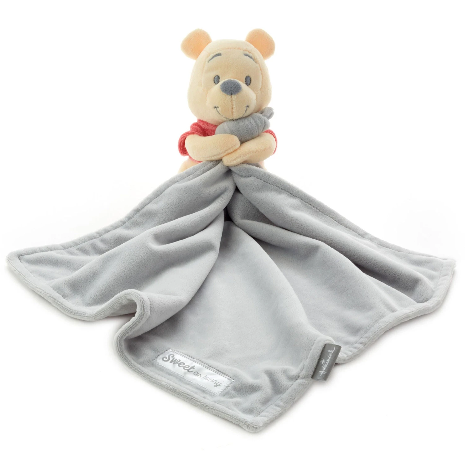 Hallmark Disney Baby Winnie The Pooh Plush And Lovey Blanket 1 Hallmark Disney Baby Winnie The Pooh Plush And Lovey Blanket