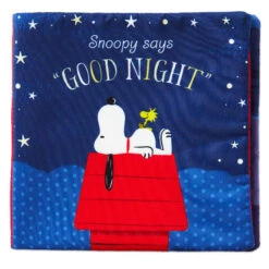 Hallmark Peanuts® Snoopy Says "Good Night" Cloth Book