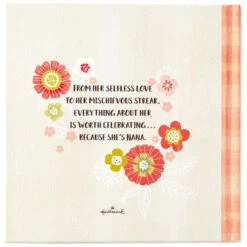 Hallmark Because She's Nana Book 5 Hallmark Because She's Nana Book -Hallmark 0001BOK1503 3