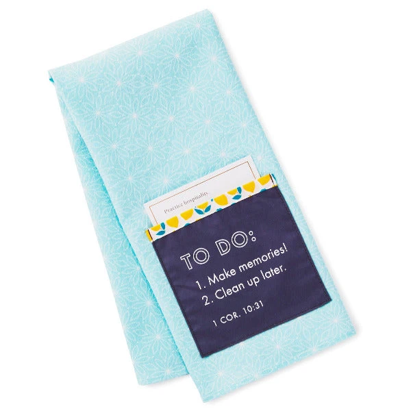 Hallmark Candace Cameron Bure Make Memories Tea Towel 1 Hallmark Candace Cameron Bure Make Memories Tea Towel