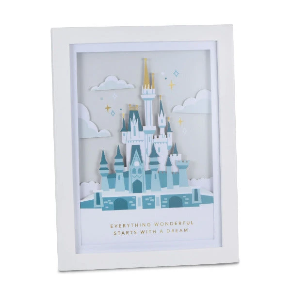 Hallmark Walt Disney World 50th Anniversary Castle Papercraft Framed Art, 8.88x10.5 1 Hallmark Walt Disney World 50th Anniversary Castle Papercraft Framed Art, 8.88x10.5
