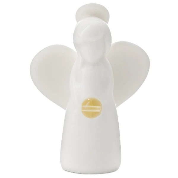 Hallmark Citrine Angel Of Joy Mini Angel Figurine, 2" 1 Hallmark Citrine Angel Of Joy Mini Angel Figurine, 2"
