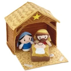 Hallmark Little Bitts™ Nativity And Manger Set, 4 Pieces