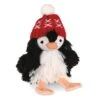 Hallmark Mini MopTops Fluffy Penguin Holiday Plush, 8.5"