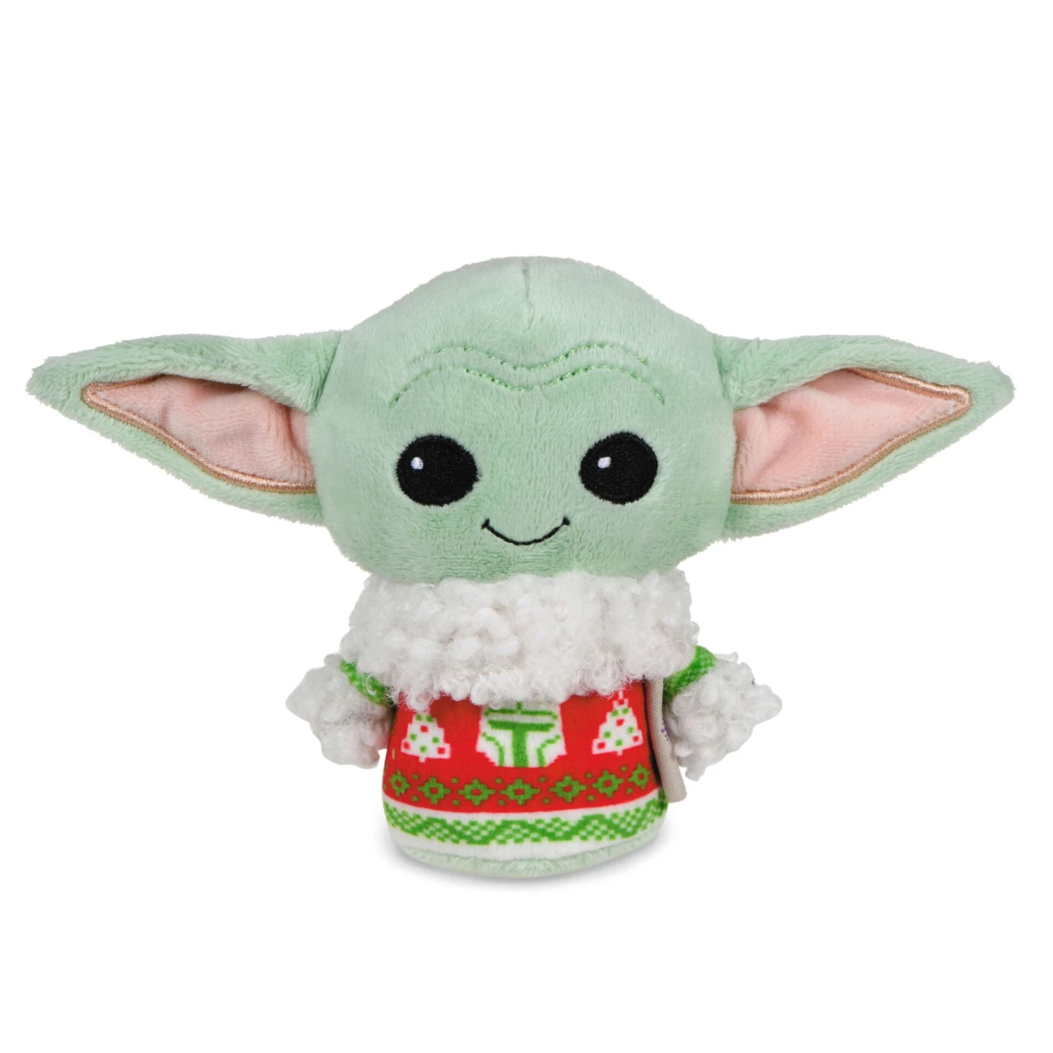 Hallmark Itty Bittys® Star Wars: The Mandalorian™ Grogu™ In Holiday Sweater Plush 1 Hallmark Itty Bittys® Star Wars: The Mandalorian™ Grogu™ In Holiday Sweater Plush