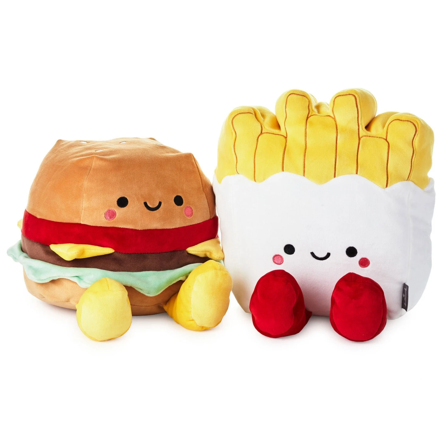 Hallmark Large Better Together Burger And Fries Magnetic Plush, 10.25" 1 Hallmark Large Better Together Burger And Fries Magnetic Plush, 10.25"