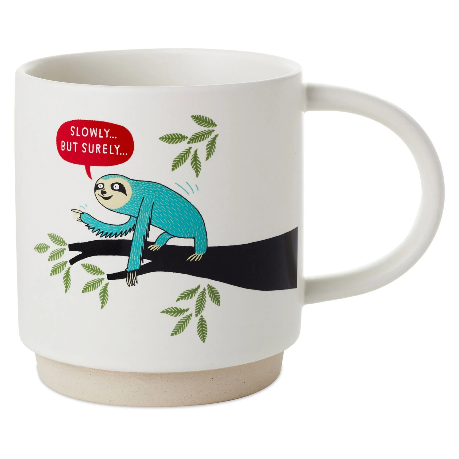 Hallmark Sloth Slowly But Surely Funny Mug, 16 Oz. 1 Hallmark Sloth Slowly But Surely Funny Mug, 16 Oz.