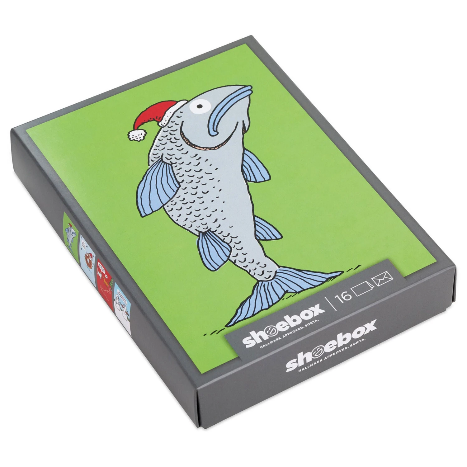 Hallmark Humorous Holiday Characters Boxed Christmas Cards Assortment, Pack Of 16 1 Hallmark Humorous Holiday Characters Boxed Christmas Cards Assortment, Pack Of 16