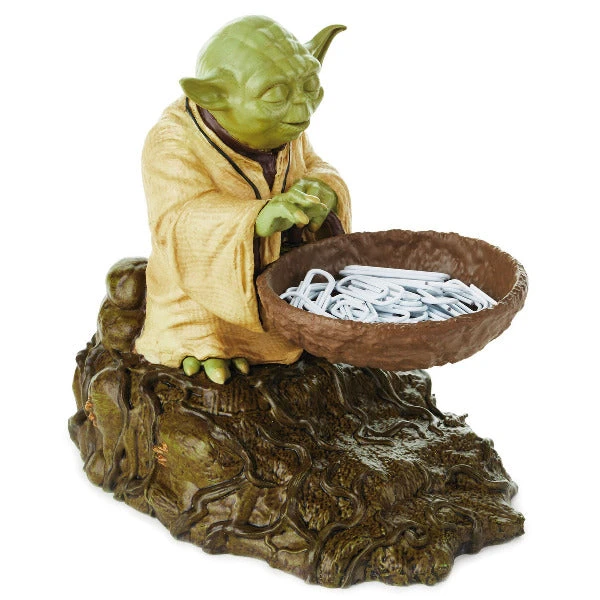 Hallmark Star Wars™ Yoda™ Paper Clip Holder 1 Hallmark Star Wars™ Yoda™ Paper Clip Holder