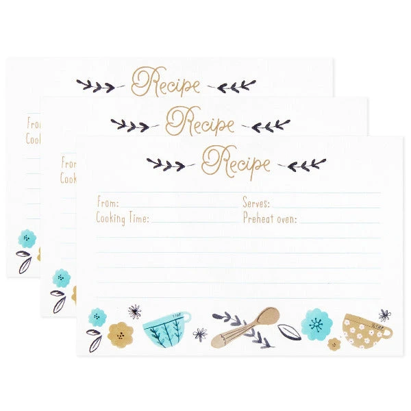 Hallmark Baking Icons Recipe Cards, Pack Of 36 1 Hallmark Baking Icons Recipe Cards, Pack Of 36