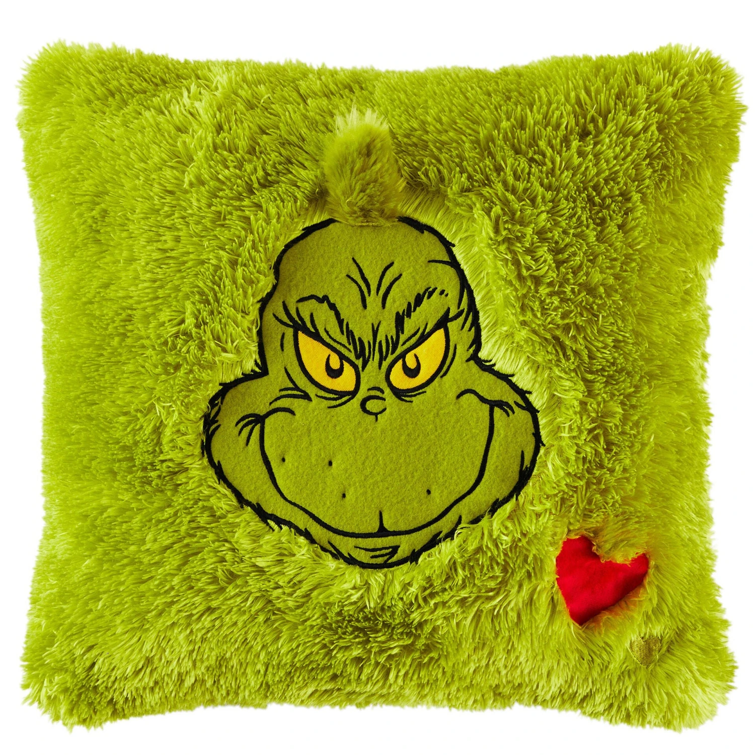 Hallmark Dr. Seuss's How The Grinch Stole Christmas!™ Grinch Light-Up Pillow, 16x16 1 Hallmark Dr. Seuss's How The Grinch Stole Christmas!™ Grinch Light-Up Pillow, 16x16