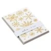 Hallmark Gold Snowflakes Packaged Christmas Cards, Set Of 5
