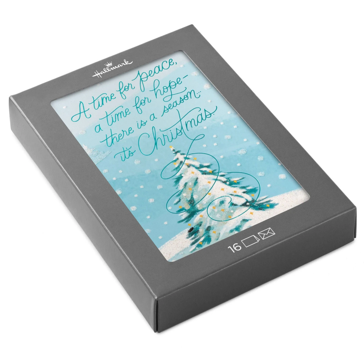 Hallmark A Time For Peace Boxed Christmas Cards, Pack Of 16 1 Hallmark A Time For Peace Boxed Christmas Cards, Pack Of 16