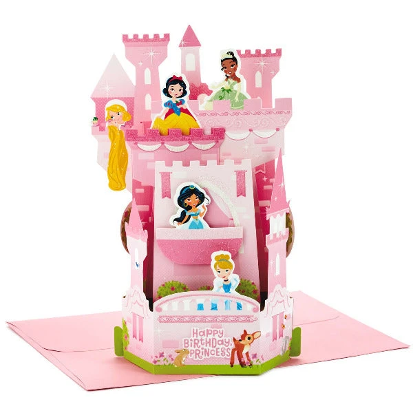 Hallmark Disney Princess Castle 3D Pop-Up Birthday Card 1 Hallmark Disney Princess Castle 3D Pop-Up Birthday Card