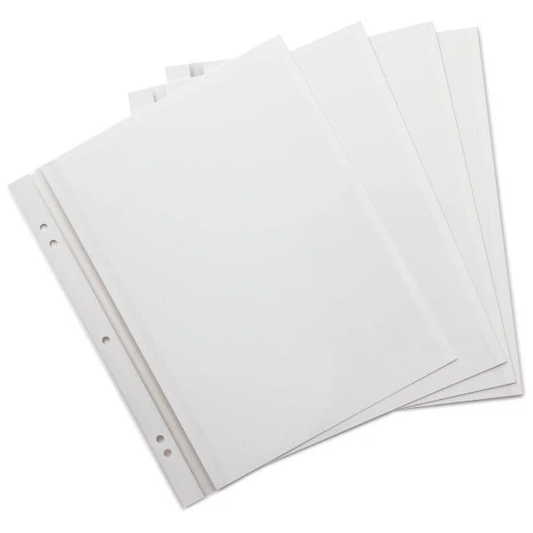 Hallmark Self-Adhesive Photo Refill Pages, Pack Of 16 1 Hallmark Self-Adhesive Photo Refill Pages, Pack Of 16