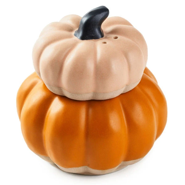 Hallmark Stacked Pumpkin Salt And Pepper Shakers, Set Of 2 1 Hallmark Stacked Pumpkin Salt And Pepper Shakers, Set Of 2