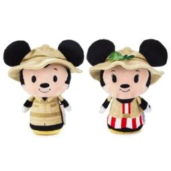 Hallmark Itty Bittys Disney Jungle Cruise River Boat Ride Mickey And Minnie Set -Hallmark Disney Jungle Cruise Boat Mickey and Minnie itty bittys 1KDD2118 03
