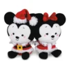 Hallmark Better Together Disney Mickey And Minnie Holiday Magnetic Plush, Set Of 2