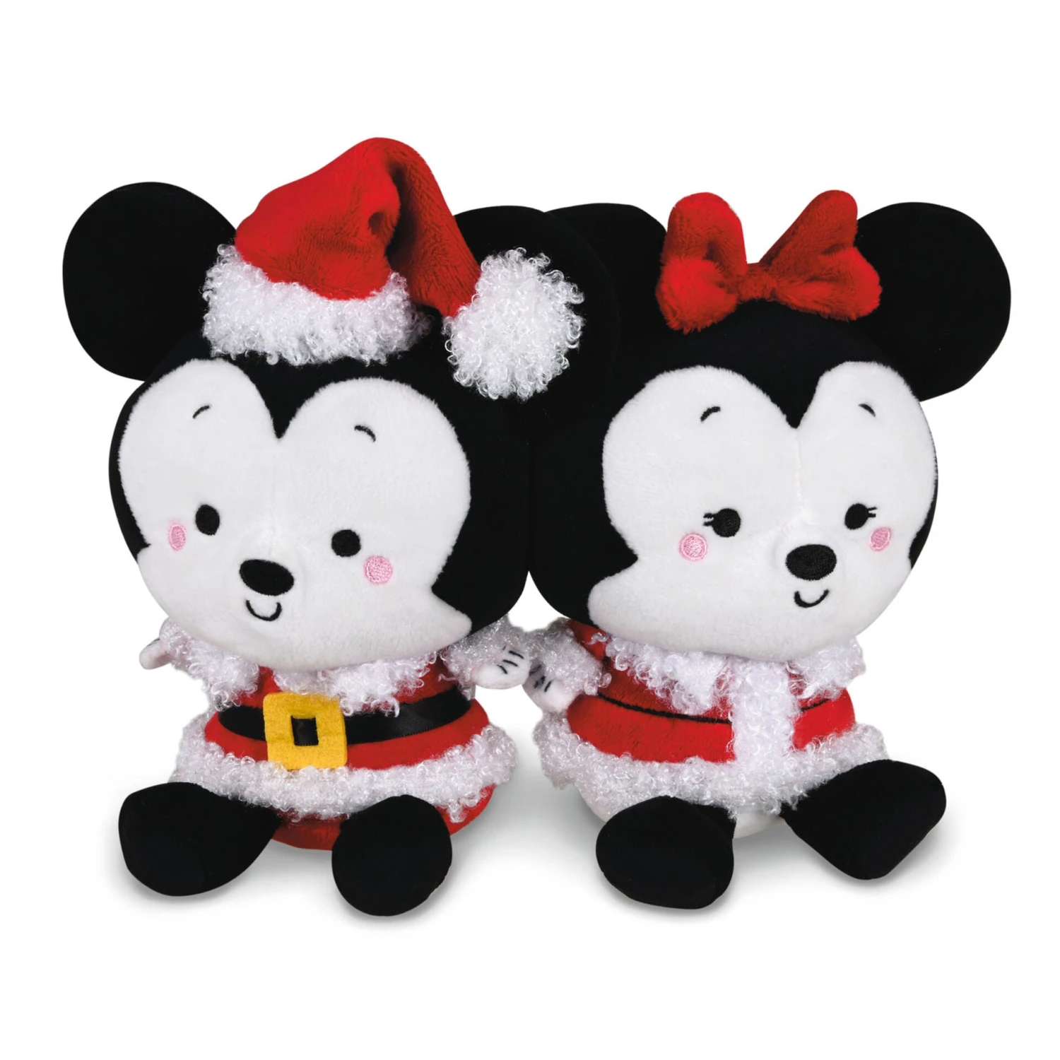 Hallmark Better Together Disney Mickey And Minnie Holiday Magnetic Plush, Set Of 2 1 Hallmark Better Together Disney Mickey And Minnie Holiday Magnetic Plush, Set Of 2
