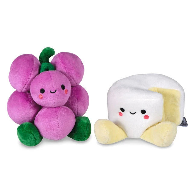 Hallmark Better Together Grapes And Cheese Magnetic Plush, 5.75" 1 Hallmark Better Together Grapes And Cheese Magnetic Plush, 5.75"