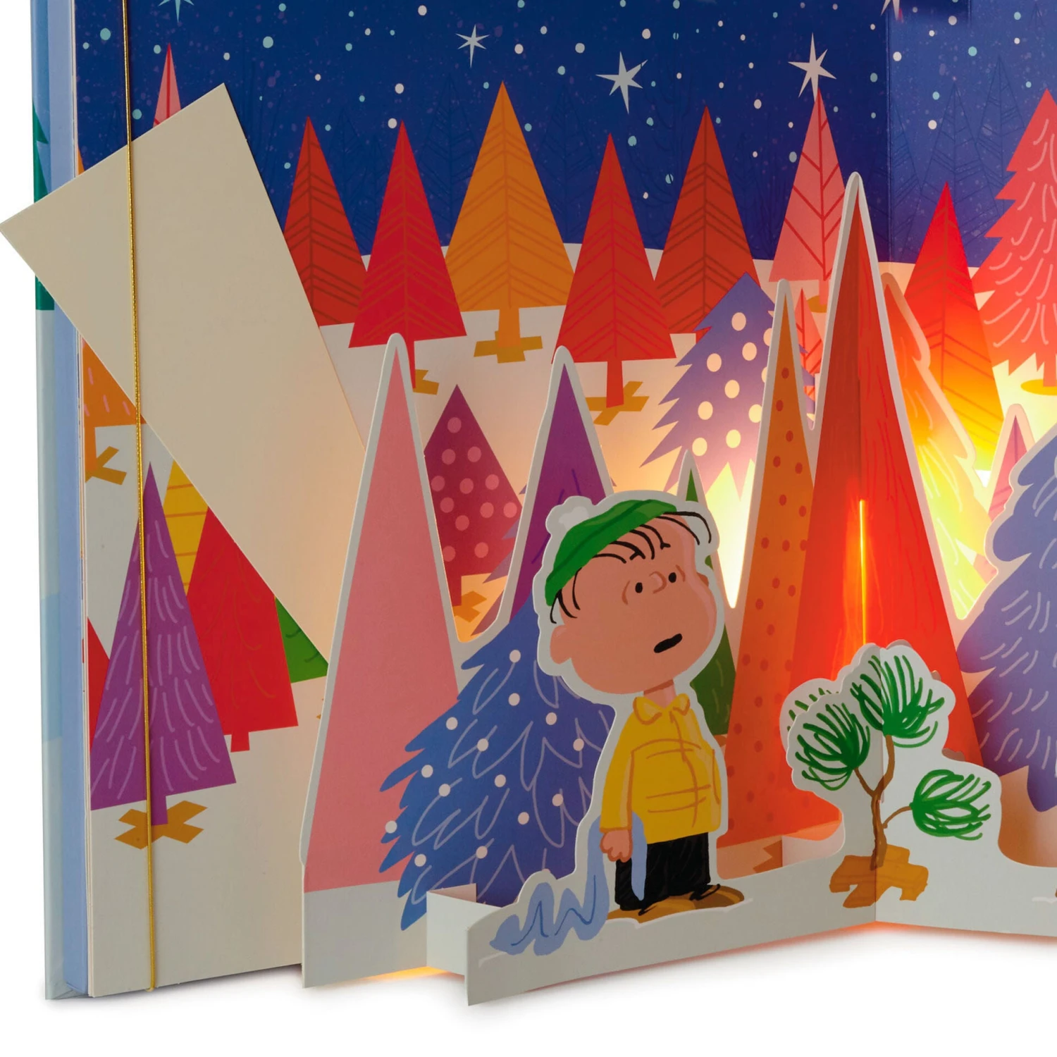 Hallmark Peanuts® A Charlie Brown Christmas Large Lighted Pop-Up Book With Sound 4 Hallmark Peanuts® A Charlie Brown Christmas Large Lighted Pop-Up Book With Sound - Image 4