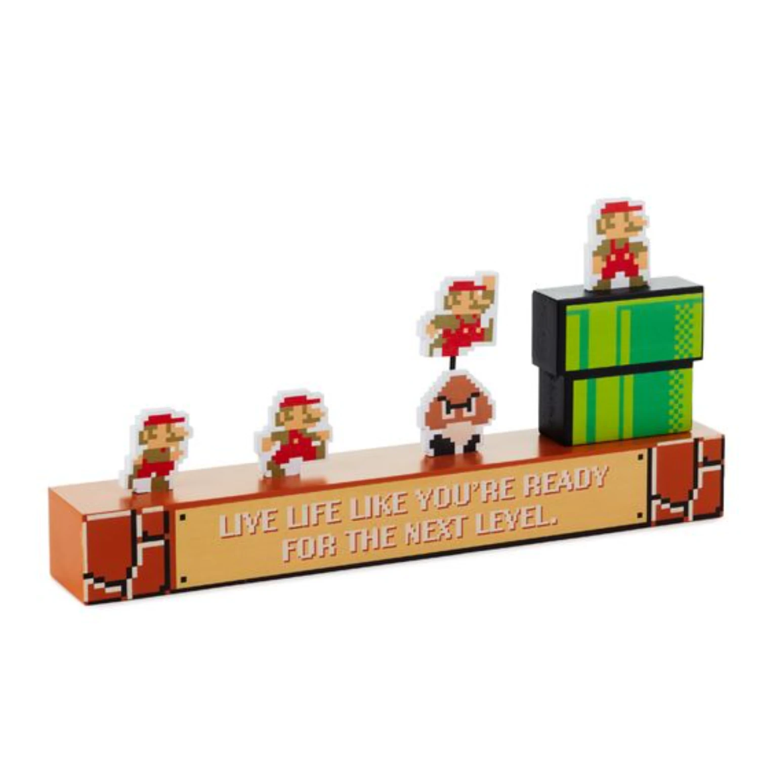 Hallmark Nintendo Super Mario Bros.® Mario Next Level Sculpted Sentiment Figurine 1 Hallmark Nintendo Super Mario Bros.® Mario Next Level Sculpted Sentiment Figurine